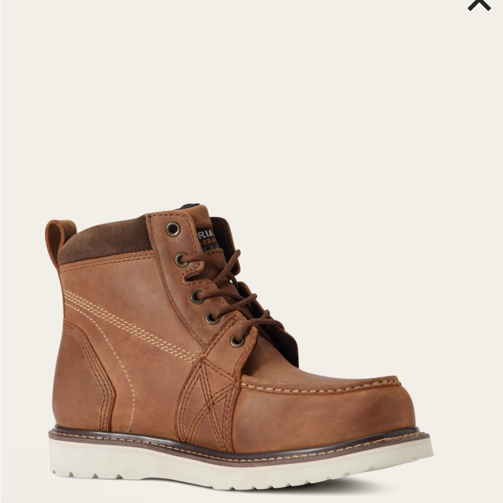 Ariat Rebar Wedge Moc Toe Waterproof Work Boot